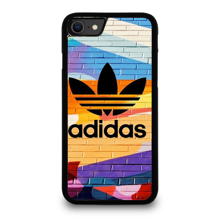 COLORFUL ICON ADIDAS LOGO. iPhone SE 2020 Case Cover