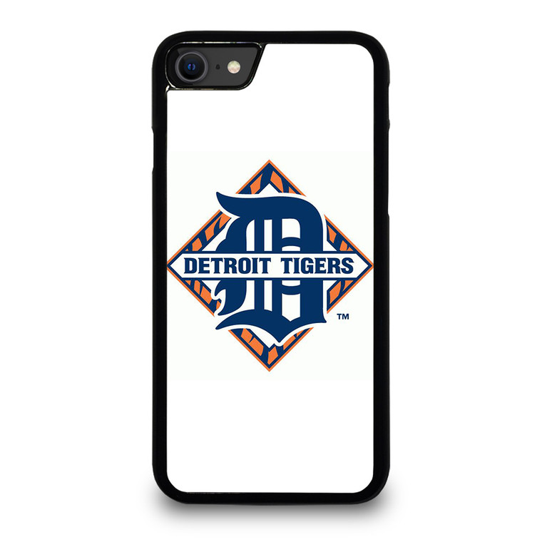 DETROIT TIGERS LOGO MLB BASEBALL TEAM EMBLEM. iPhone SE 2020 Case Cover