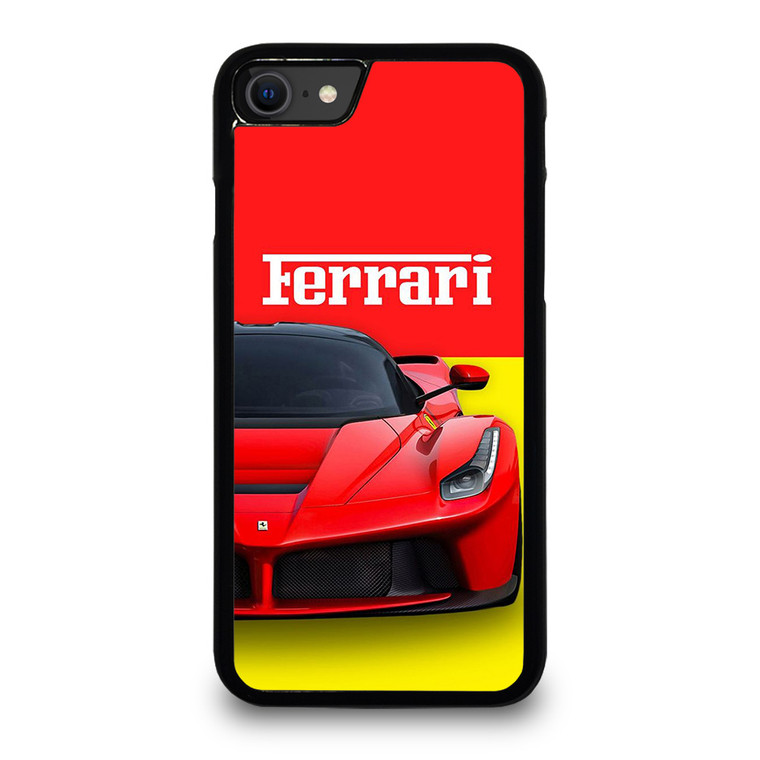 FERRARI LOGO RED CAR. iPhone SE 2020 Case Cover
