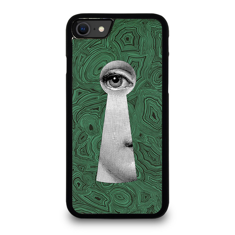 FORNASETTI MALACHITE EYE KEY. iPhone SE 2020 Case Cover