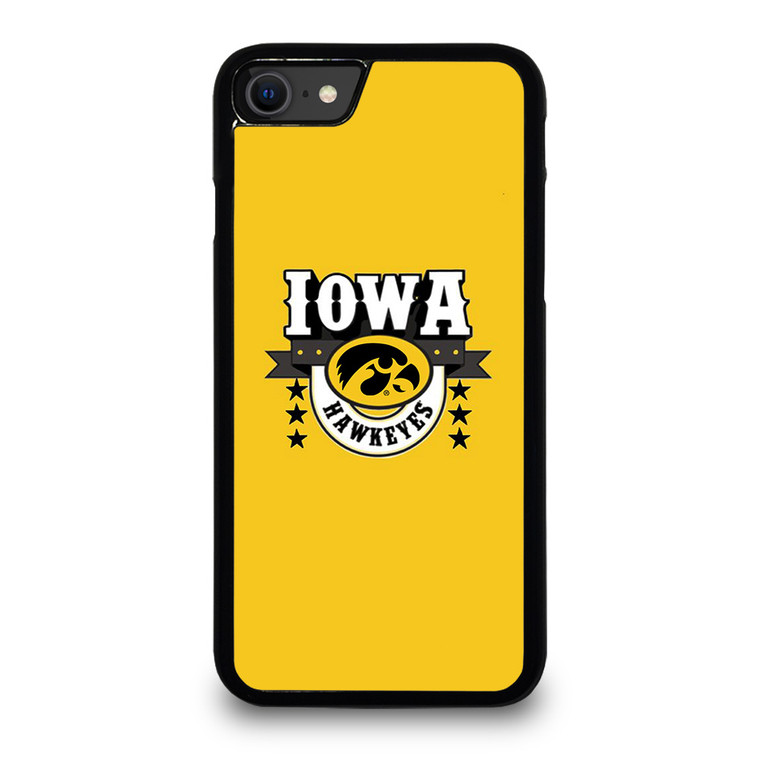 IOWA HAWKEYES LOGO UNIVERSITY BASKETBALL TEAM. iPhone SE 2020 Case Cover
