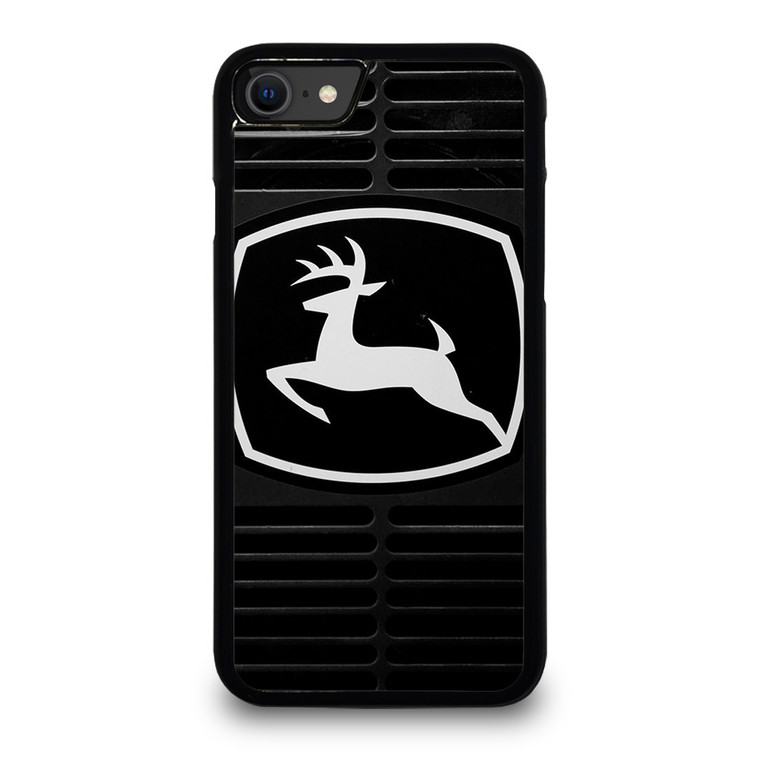 JOHN DEERE TRACTOR LOGO BLACK. iPhone SE 2020 Case Cover