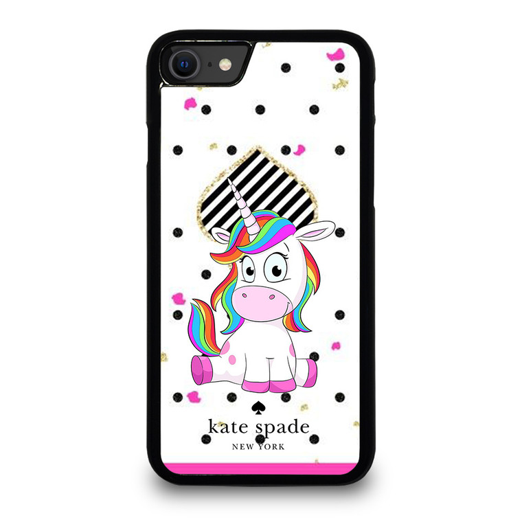 KATE SPADE NEW YORK LOGO CUTE UNICORN. iPhone SE 2020 Case Cover