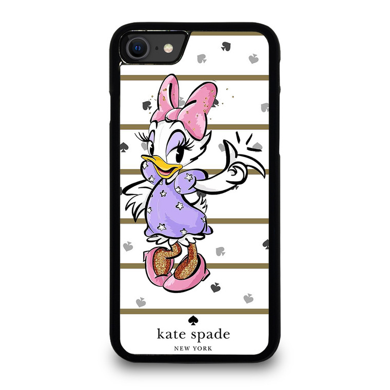 KATE SPADE NEW YORK LOGO DAISY DUCK DISNEY. iPhone SE 2020 Case Cover