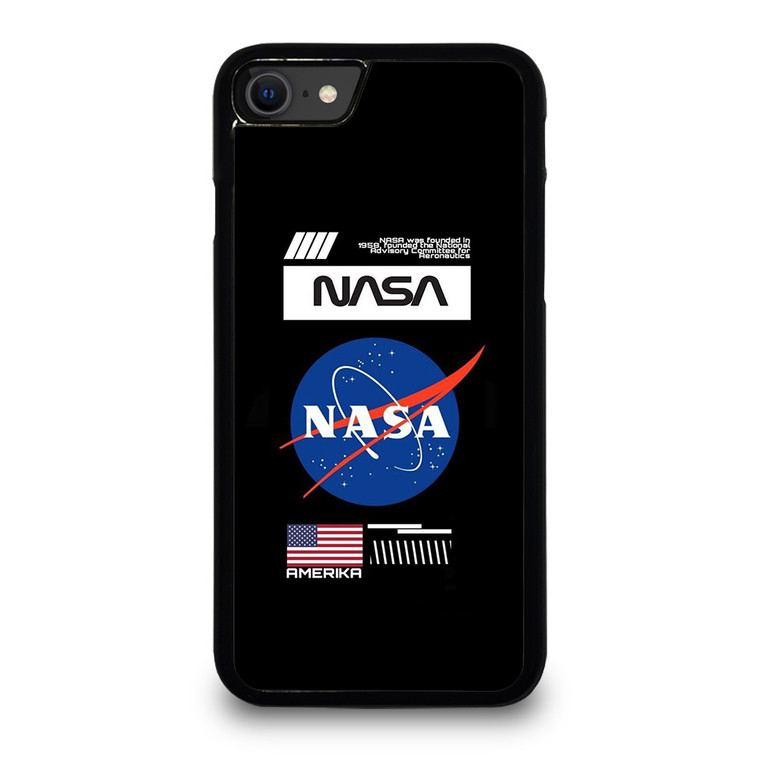 NASA AMERIKA LOGO. iPhone SE 2020 Case Cover