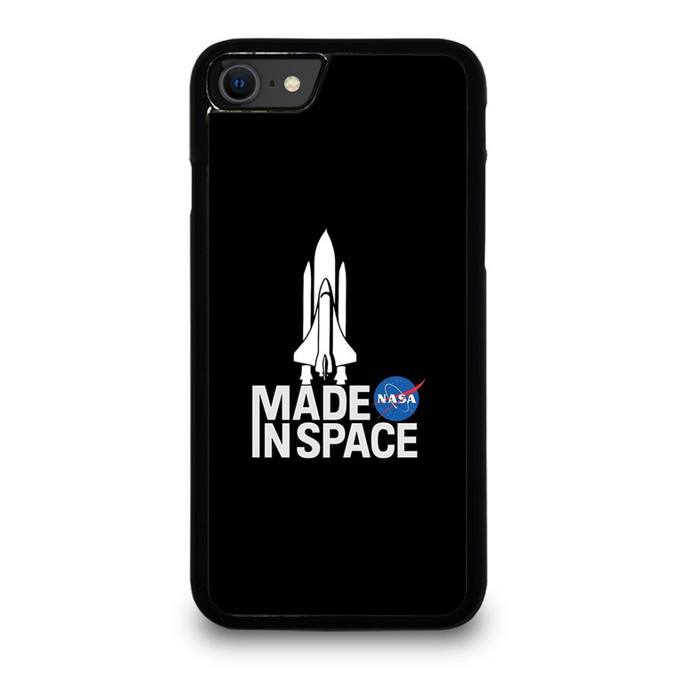 NASA MADE IN SPACE LOGO. iPhone SE 2020 Case Cover