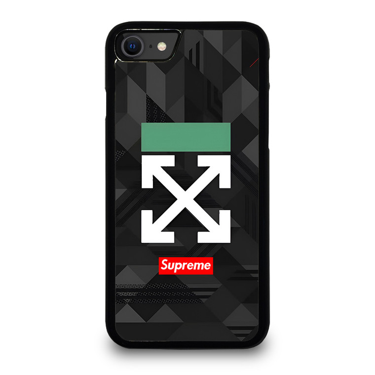 OFF WHITE LOGO SUPREME ICON. iPhone SE 2020 Case Cover