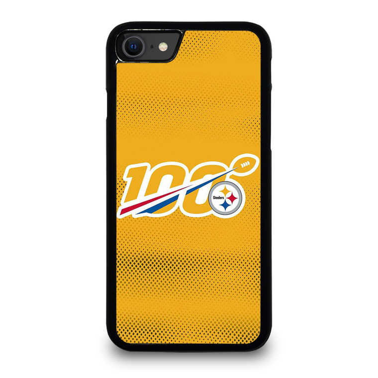PITTSBURGH STEELERS FOOTBALL TEAM LOGO 100. iPhone SE 2020 Case Cover