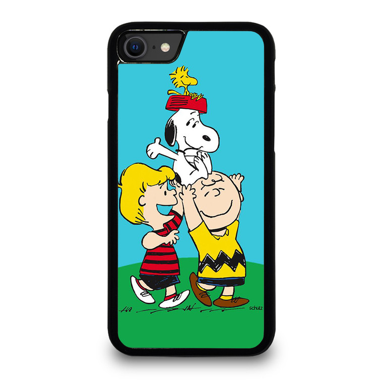 SNOOPY THE PEANUTS AND GANK. iPhone SE 2020 Case Cover