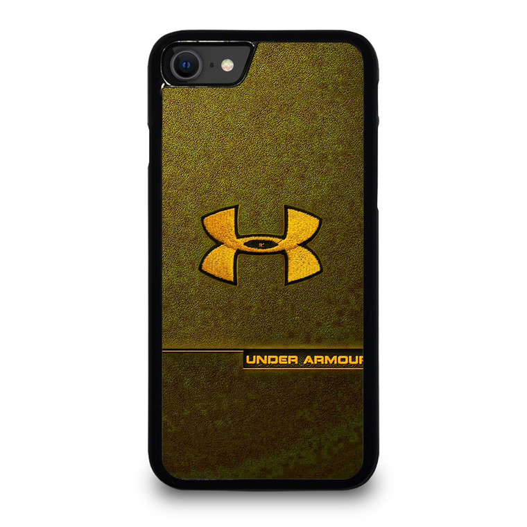 UNDER ARMOUR LOGO EMBROIDERY YELLOW. iPhone SE 2020 Case Cover