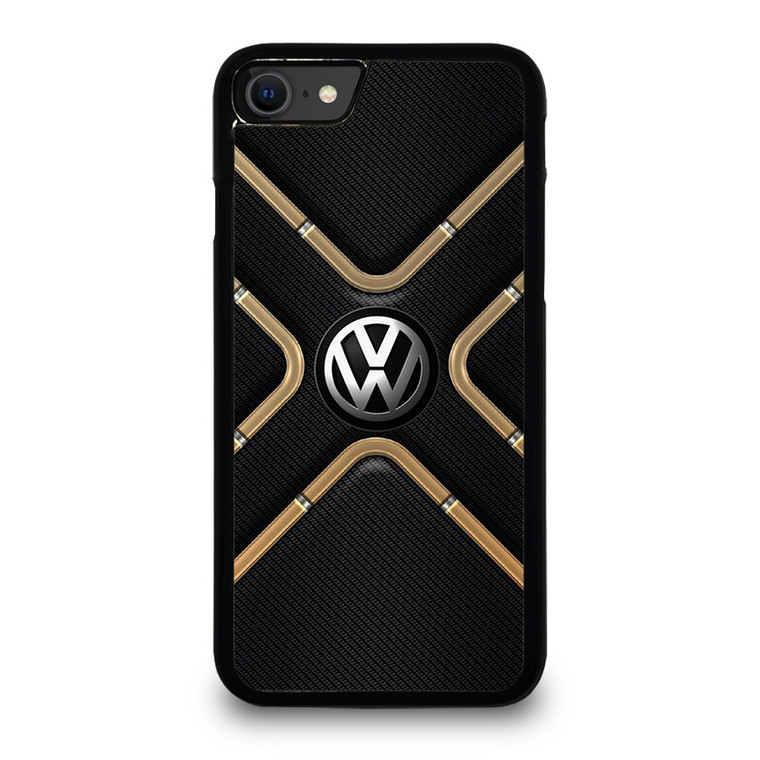 VOLKSWAGEN VW LOGO CARBON ICON. iPhone SE 2020 Case Cover