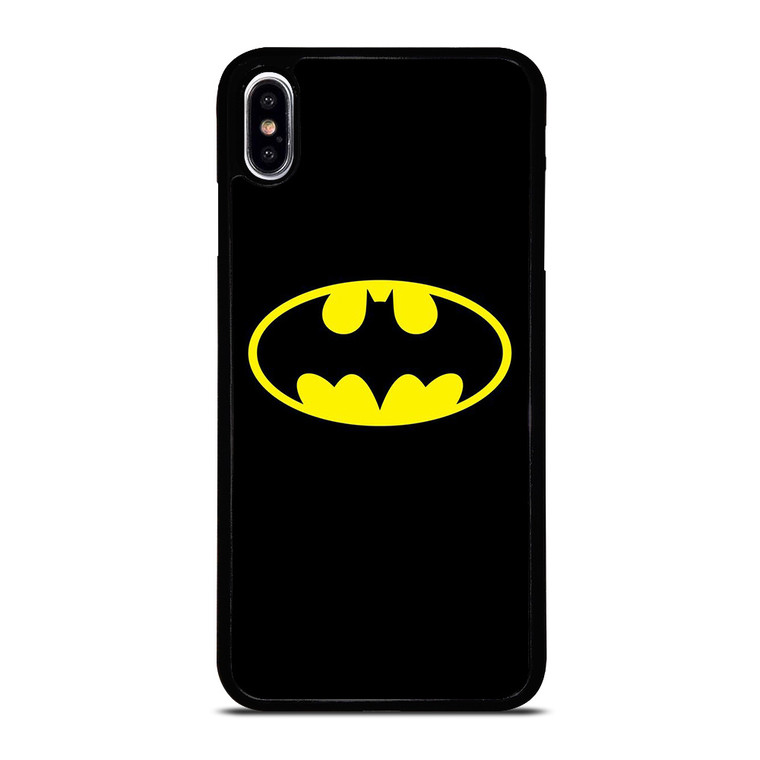BATMAN CLASSIC RETRO LOGO DC SUPERHERO iPhone XS Max Case Cover