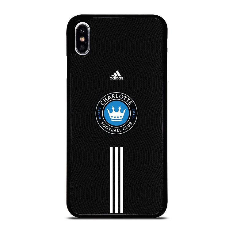 CHARLOTTE FOOTBALL CLUB MLS SOCCER TEAM ADIDAS iPhone XS Max Case Cover