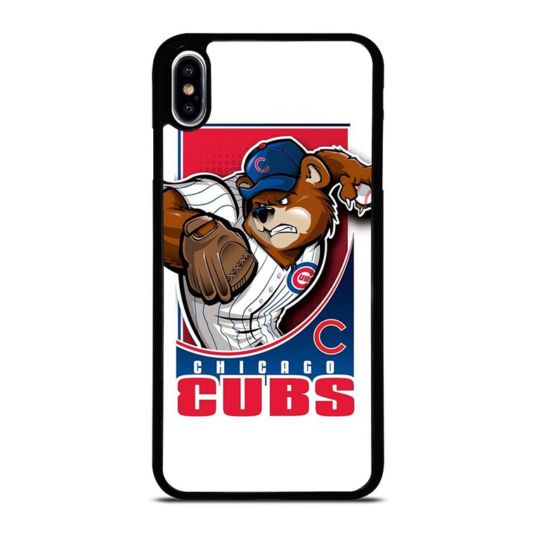 CHICAGO CUBS LOGO BASEBALL TEAM ICON iPhone XS Max Case Cover