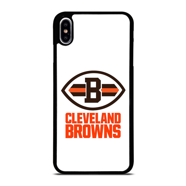 CLEVELAND BROWNS FOOTBALL LOGO ICON iPhone XS Max Case Cover