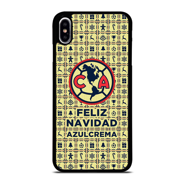 CLUB AMERICA MEXICO AZULCREMA AGUILAZ iPhone XS Max Case Cover
