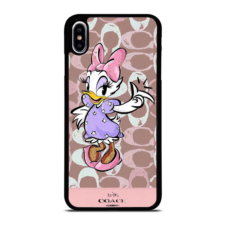 COACH NEW YORK DAISY DUCK DISNEY iPhone XS Max Case Cover COACH NEW YORK DAISY DUCK DISNEY iPhone XS Max Case Cover