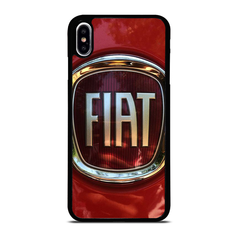 FIAT CAR RED LOGO iPhone XS Max Case Cover