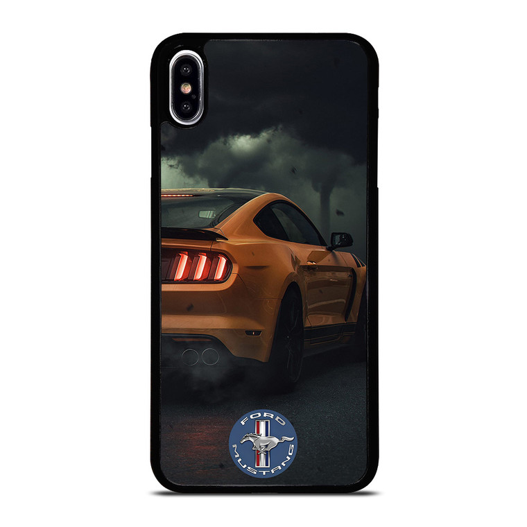 FORD MUSTANG CAR YELLOW iPhone XS Max Case Cover
