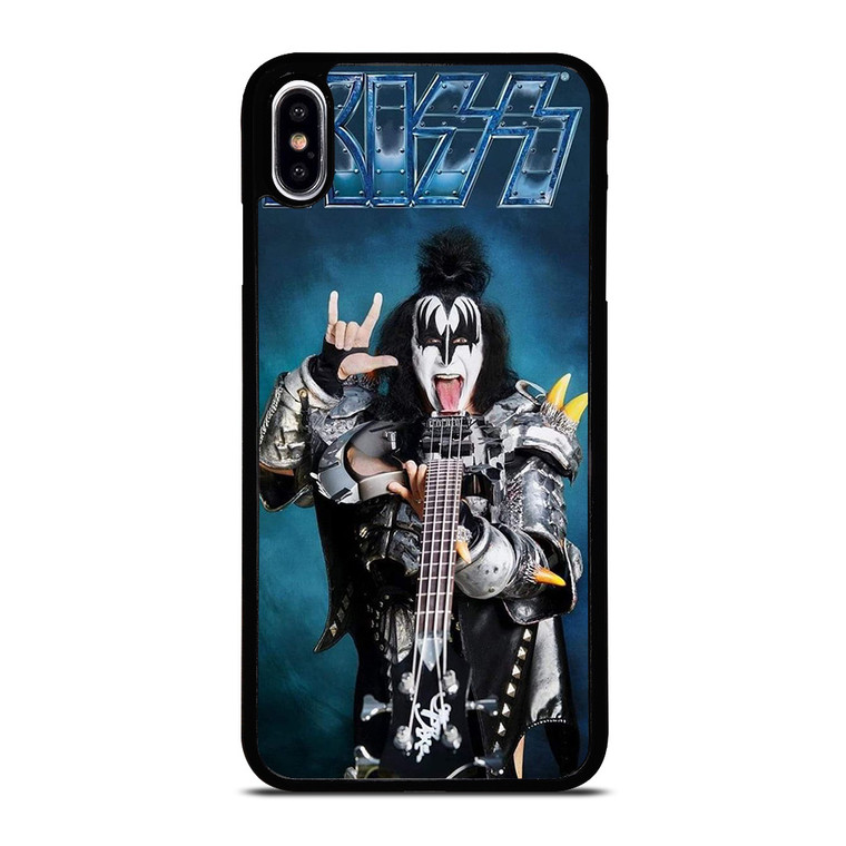 GENE SIMMONS KISS BASSIST iPhone XS Max Case Cover