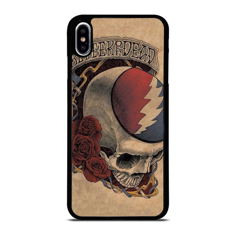 GRATEFUL DEAD SKULL LOGO ART iPhone XS Max Case Cover