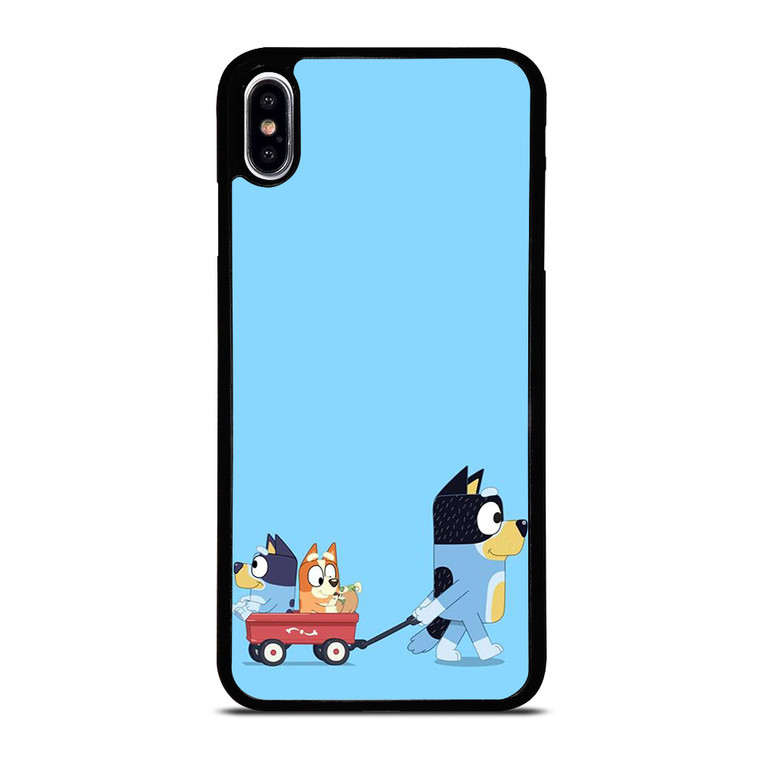 HEELERS FAMILY BLUEY CARTOON iPhone XS Max Case Cover