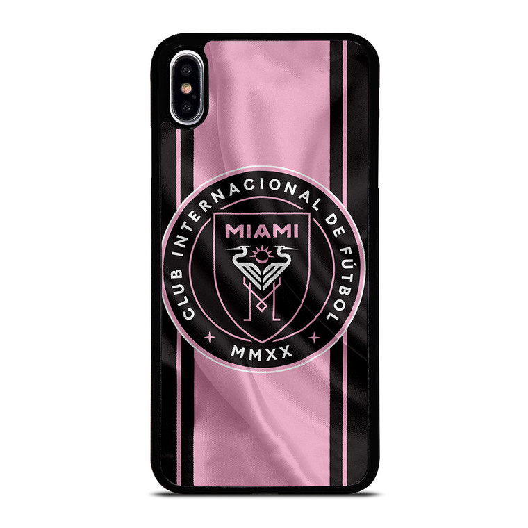 INTER MIAMI SOCCER FOOTBALL CLUB LOGO iPhone XS Max Case Cover