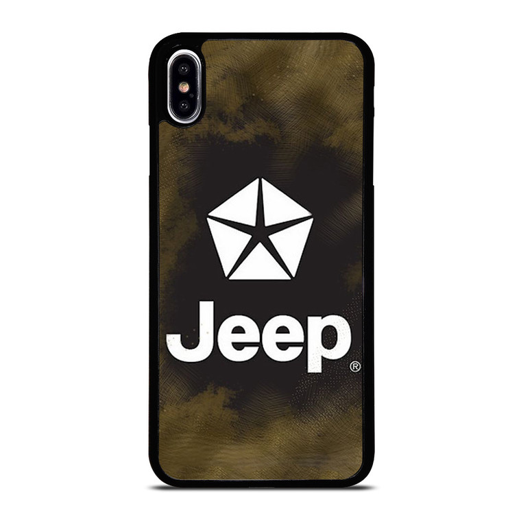 JEEP LOGO OFF ROAD CAR ICON iPhone XS Max Case Cover