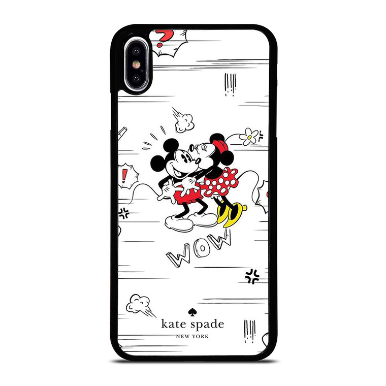 KATE SPADE NEW YORK LOGO X MICKEY MINNIE MOUSE DISNEY iPhone XS Max Case Cover
