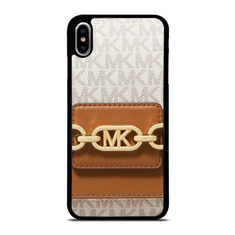 MICHAEL KORS MK LOGO SHOULDER BAG iPhone XS Max Case Cover