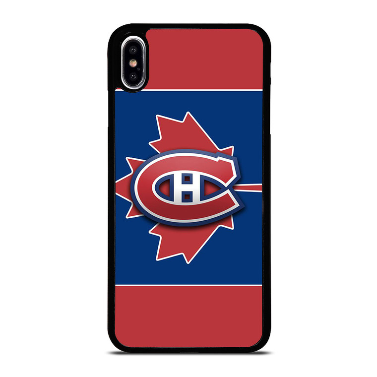 MONTREAL CANADIENS LOGO HOCKEY TEAM iPhone XS Max Case Cover