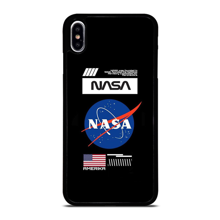 NASA AMERIKA LOGO iPhone XS Max Case Cover