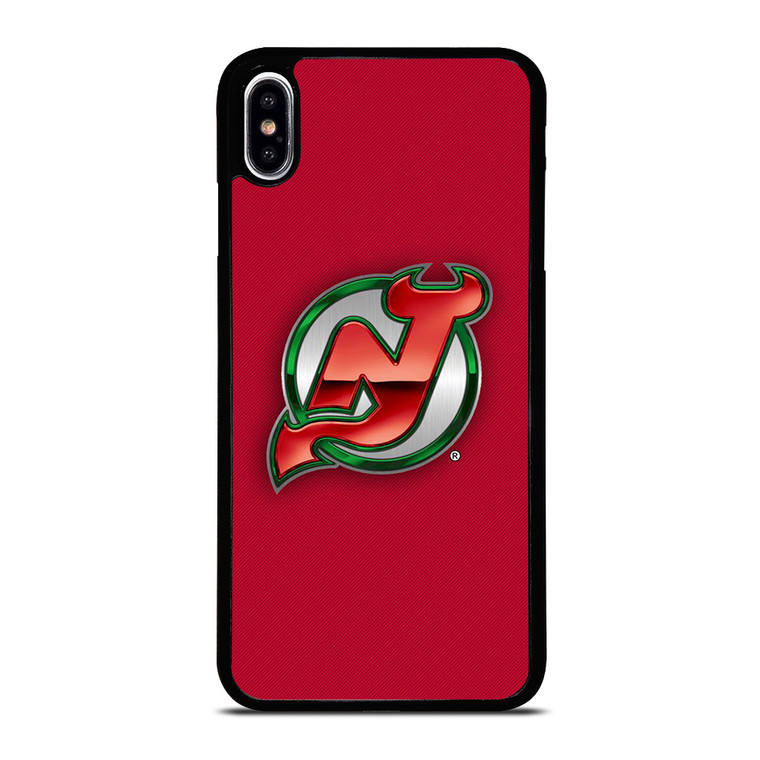 NEW JERSEY DEVILS HOCKEY TEAM LOGO iPhone XS Max Case Cover