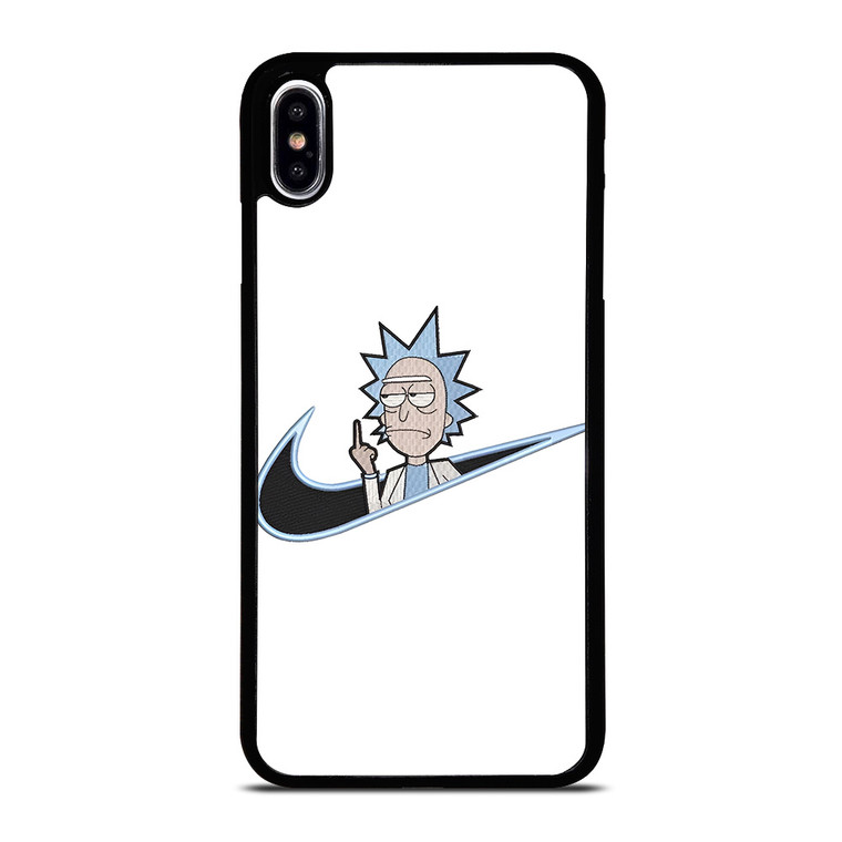 NIKE LOGO RICK AND MORTY iPhone XS Max Case Cover