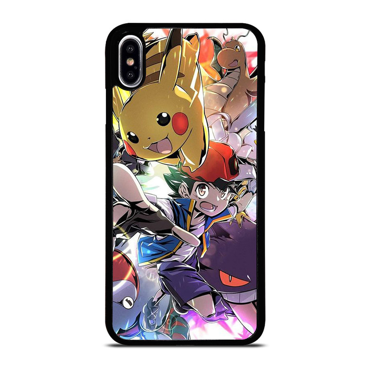 POKEMON POCKET MONSTERS CARTOON iPhone XS Max Case Cover