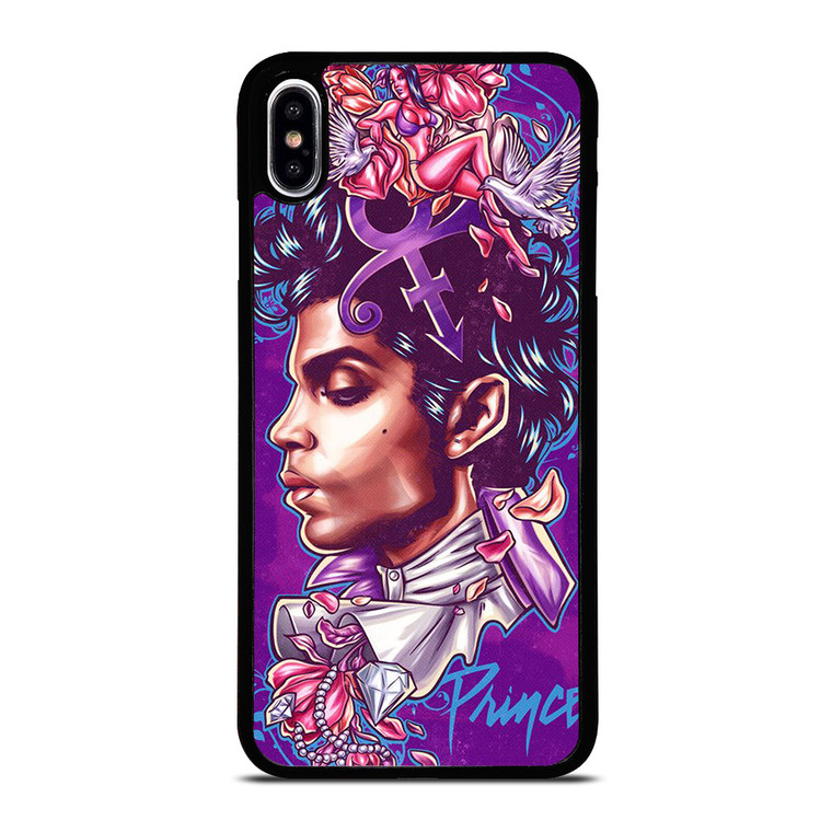 PRINCE PURPLE ART iPhone XS Max Case Cover
