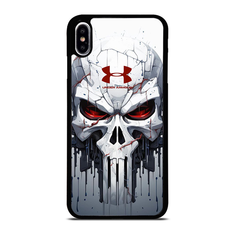 PUNISHER MARVEL UNDER ARMOUR LOGO iPhone XS Max Case Cover