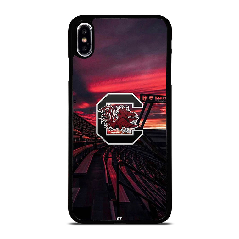 SOUTH CAROLINA GAMECOCKS FOOTBALL UNIVERSITY LOGO iPhone XS Max Case Cover