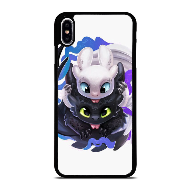 TOOTHLESS AND LIGHTFURY HOW TO TRAIN YOUR DRAGON iPhone XS Max Case Cover