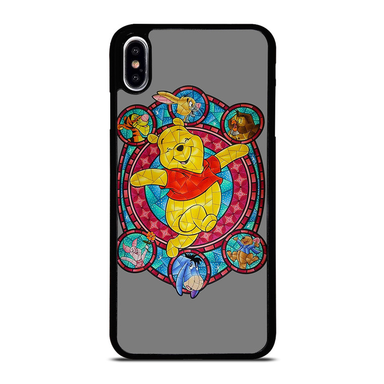 WINNIE THE POOH AND FRIENDS DISNEY MOZAIC ART iPhone XS Max Case Cover