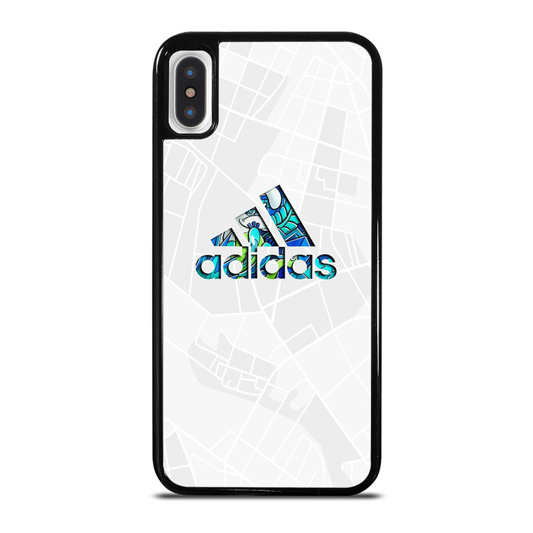 ADIDAS LOGO FLORAL SUMMER ICON iPhone X / XS Case Cover
