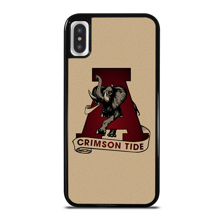 ALABAMA CRIMSON TIDE ROLL FOOTBALL iPhone X / XS Case Cover