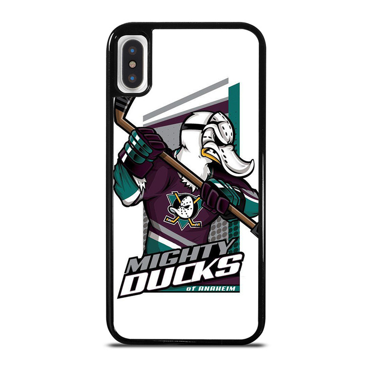 ANAHEIM DUCKS LOGO HOCKEY NHL ICON iPhone X / XS Case Cover