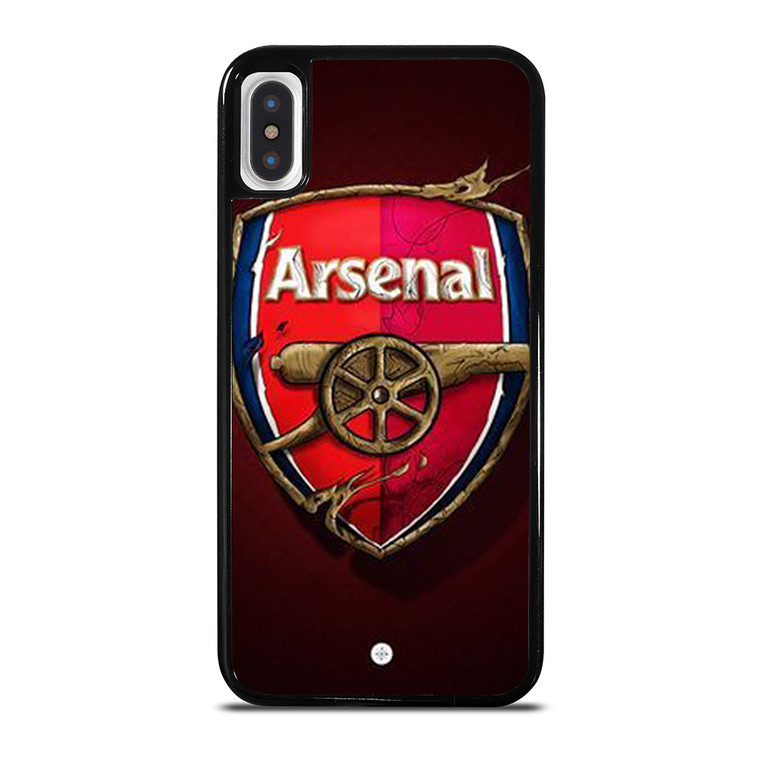 ARSENAL FC LOGO THE GUNNERS FOOTBALL CLUB iPhone X / XS Case Cover