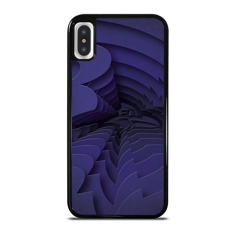 BALTIMORE RAVENS FOOTBALL LOGO NFL ICON iPhone X / XS Case Cover