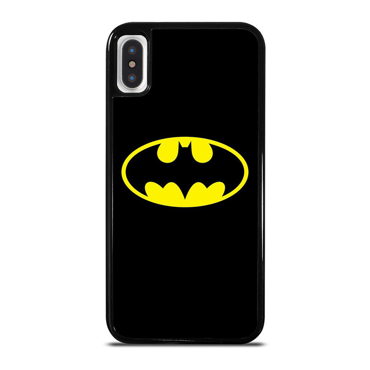 BATMAN CLASSIC RETRO LOGO DC SUPERHERO iPhone X / XS Case Cover