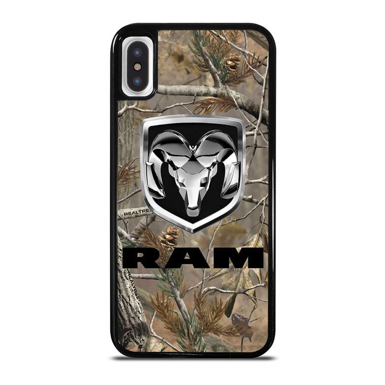 DODGE RAM TRUCK LOGO CAMO iPhone X / XS Case Cover