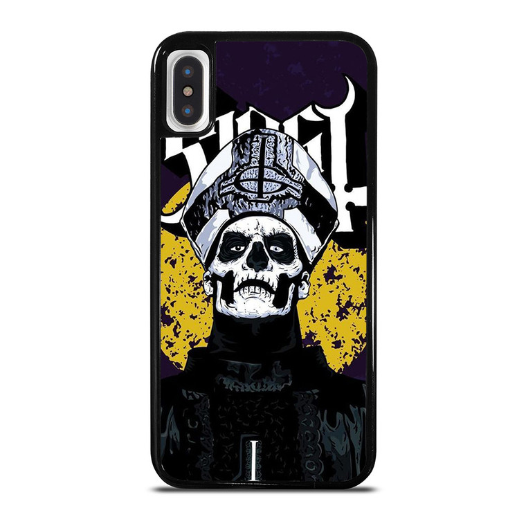 GHOST ROCK BAND LOGO ICON iPhone X / XS Case Cover