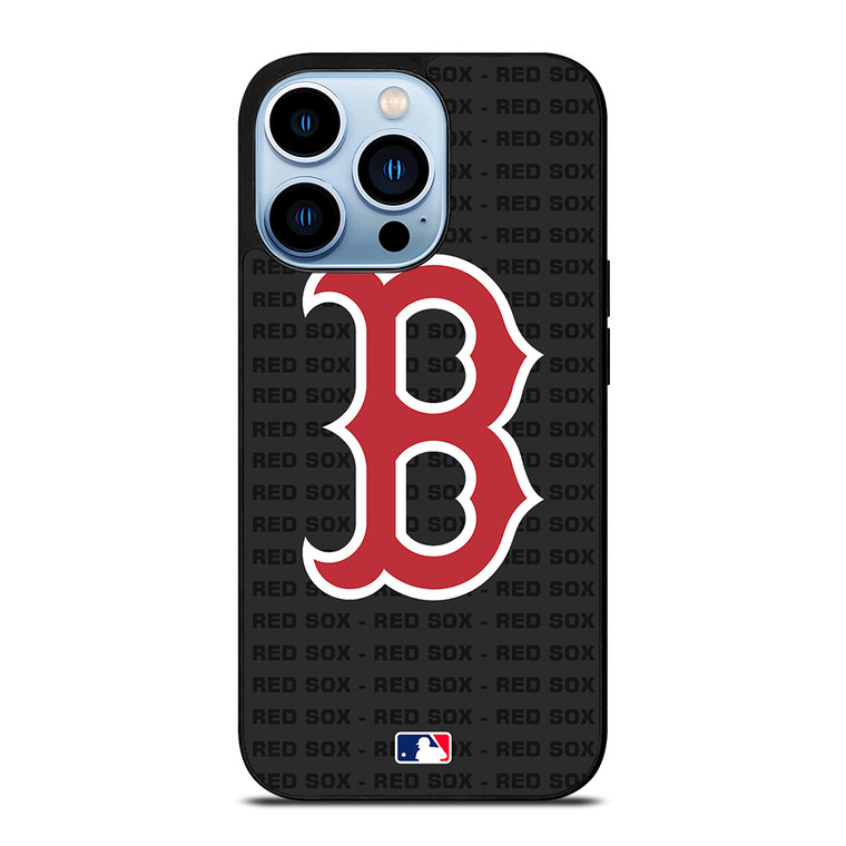 BOSTON RED SOX BASEBALL BLACK iPhone 13 Pro Max Case Cover