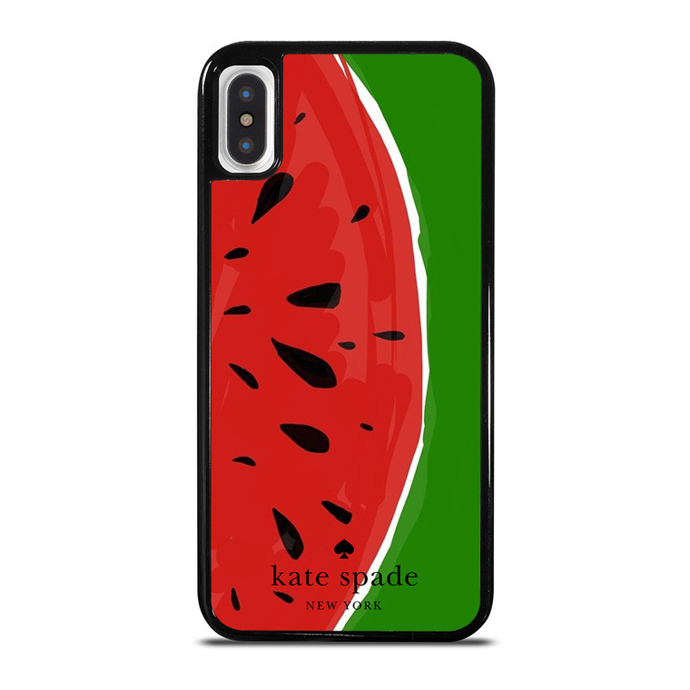 KATE SPADE NEW YORK LOGO WATER MELON iPhone X / XS Case Cover